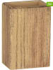 Wenko 2er-Set: Zahnputzbecher "Marla" in Hellbraun - (B)7,5 x (H)11 x (T)5 cm