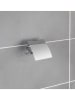 Wenko Toiletrolhouder zilverkleurig - (B)13 x (H)9 x (D)12,5 cm