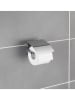 Wenko Toilettenpapierhalter in Silber - (B)13 x (H)9 x (T)12,5 cm