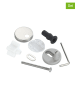 Wenko 15tlg. WC-Befestigungsset ''Fix-Clip'' in Silber