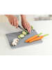 Wenko Schneidebrett "Basic" in Grau - (L)36 x (B)26 cm