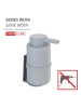Wenko Zeepdispenser "Woya" grijs - 250 ml