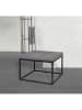 Wenko Hocker "Amandola" in Schwarz/ Grau - (B)59 x (H)45,5 x (T)59 cm