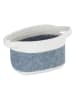 Wenko Aufbewahrungskorb "Bea" in Grau - (B)18 x (H)13 x (T)12 cm