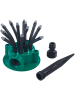 Wenko Gartensprinkler "Flexi-Arms" in Grün/ Schwarz - Ø 9 cm