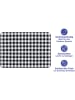Wenko Tischdecke "Maximex" in Schwarz/ Weiß - (L)180 x (B)140 cm
