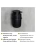 Wenko Zeepdispenser "Carpino" zwart - 250 ml
