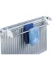 Wenko Wasdroogrek voor aan de radiator "Standard" wit - (H)12,80 x (D)11,60 cm