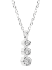 Diamant Vendôme Witgouden ketting met diamanten - (L)40 cm