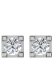 Diamant Vendôme Weißgold-Ohrstecker mit Diamanten