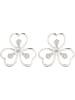 Vittoria Jewels Weißgold-Ohrstecker mit Diamanten
