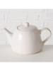 Boltze Teekanne "Jonah" in Weiß - (H)12,4 cm
