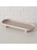 Boltze Tablett "Manon" in Beige - (L)10 cm