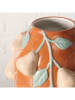 Boltze Vase "Pear" in Orange/ Mint/ Creme - (H)24 x Ø 21 cm