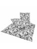 Boltze Bettwäsche "Berries" in Weiß/ Schwarz