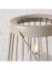 Boltze LED-Laterne "Fadi" in Beige - (H)18 x Ø 15 cm