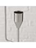 Boltze Kerzenleuchter "Timon" in Silber - (B)12 x (H)24 x (T)10 cm