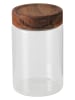 Boltze Vorratsglas ''Aspen'' in Braun - (H)16,5 x Ø 10 cm