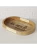 Boltze Tablett "BBQ" in Hellbraun - (B)19,5 cm