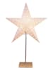 STAR Trading Standleuchte "Leo" in Beige - (B)43 x (H)65 cm