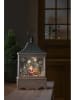 Konstsmide Decoledlamp "Santa and tree" beige - (B)16 x (H)29 x (D)7,5 cm
