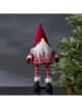 STAR Trading LED-Dekofigur "Joylight" in Rot/ Weiß - (B)12,5 x (H)55 cm