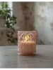 STAR Trading Świecznik LED w kolorze beżowym