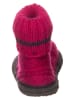 lamino Hüttenschuhe "Stern" in Fuchsia