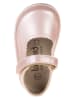 lamino Leder-Barfuß-Ballerinas lichtroze