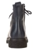 lamino Leder-Boots in Dunkelblau