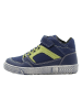 lamino Leren sneakers donkerblauw