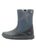 lamino Leren boots donkerblauw