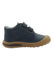 lamino Leren sneakers donkerblauw