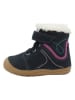 lamino Leren boots donkerblauw