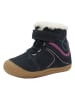 lamino Leren boots donkerblauw