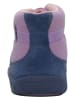 lamino Leder-Barfußschuhe in Lila/ Dunkelblau