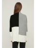 trendyol Trui grijs/zwart/wit