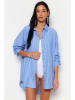 trendyol Bluse in Blau