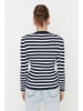 trendyol Trui donkerblauw/wit