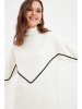 trendyol Pullover in Weiß/ Schwarz