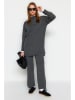 trendyol 2-delige outfit grijs
