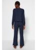 trendyol 2tlg. Pyjama-Set in Dunkelblau