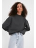 trendyol Sweatshirt in Dunkelgrau