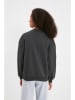 trendyol Sweatshirt in Dunkelgrau