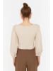 trendyol Blouse zandkleurig