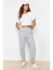 trendyol Sweatbroek grijs