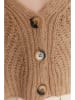 trendyol Kardigan w kolorze jasnobrązowym