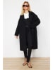 trendyol Mantel in Schwarz