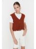 trendyol Vest lichtbruin