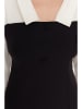 trendyol Kleid in Weiß/ Schwarz